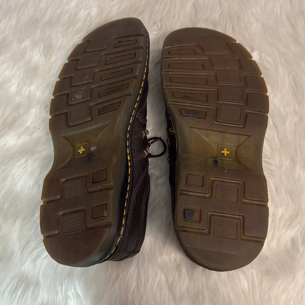 Dr. Martens Dawes Oxford Shoes Lace Up Leather Brown Men Size 9